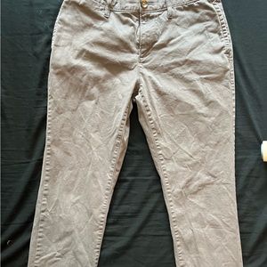 Grey chino pants